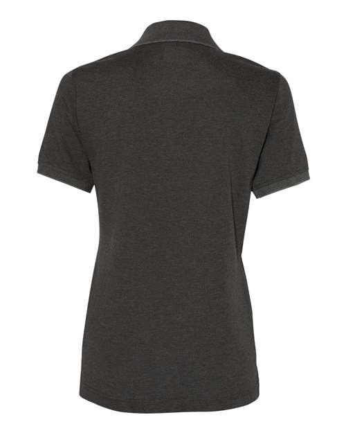 IZOD 13GK462 Women's Advantage Performance Polo #color_Carbon Heather