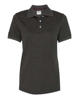IZOD 13GK462 Women's Advantage Performance Polo #color_Carbon Heather