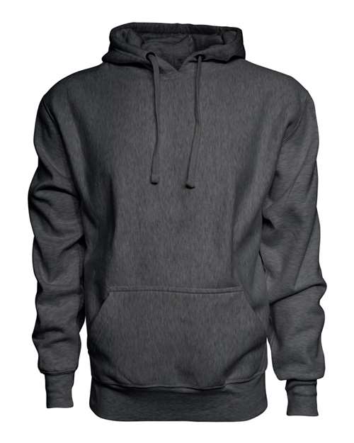 J America JA8846 Adult Sport Weave Fleece Hooded Sweatshirt #color_CHARCOAL