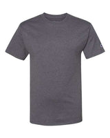 Champion CP10 Adult Ringspun Cotton T-Shirt #color_CHARCOAL HEATHER