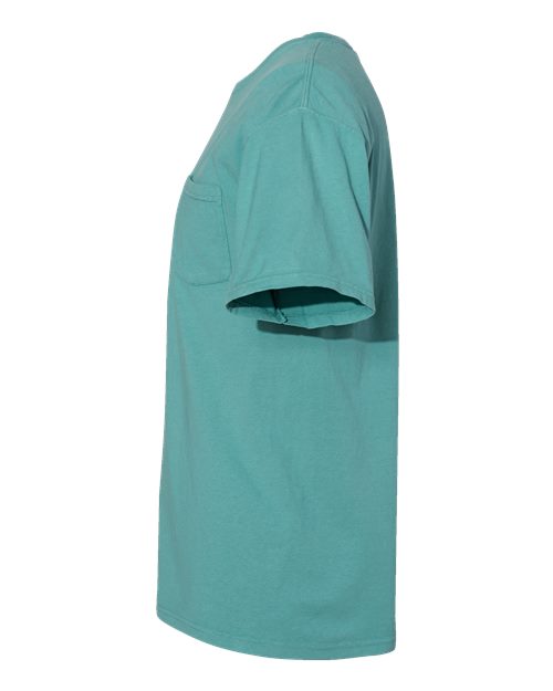 ComfortWash by Hanes GDH150 Unisex Garment-Dyed T-Shirt with Pocket #color_SPANISH MOSS