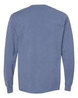 ComfortWash by Hanes GDH250 Unisex Garment-Dyed Long-Sleeve T-Shirt with Pocket #color_SALTWATER