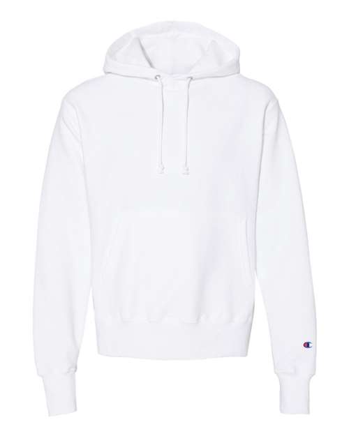 Champion S1051 Reverse Weave Pullover Hooded Sweatshirt #color_WHITE