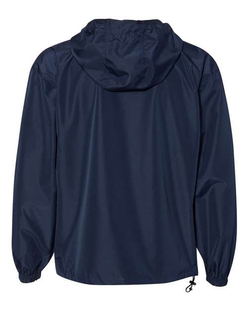 Champion CO200 Adult Packable Anorak 1/4 Zip Jacket #color_NAVY