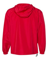Champion CO200 Adult Packable Anorak 1/4 Zip Jacket #color_SCARLET