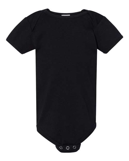 Gildan G64ZEE SoftstyleInfant 5.5 oz.  One-Piece #color_BLACK