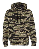 Independent Trading Co. IND4000 Heavyweight Hooded Sweatshirt #color_Tiger Camo