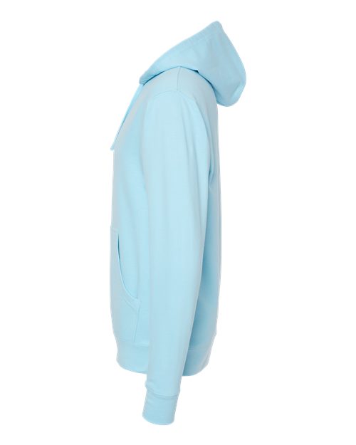 Independent Trading Co. SS4500 Midweight Hooded Sweatshirt #color_Blue Aqua
