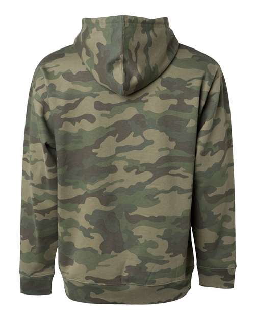 Independent Trading Co. SS4500 Midweight Hooded Sweatshirt #color_Forest Camo