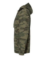 Independent Trading Co. SS4500 Midweight Hooded Sweatshirt #color_Forest Camo