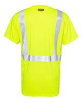 Kishigo 9162 Black Bottom Class 2 T-Shirt #color_Lime