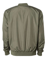 Independent Trading Co. EXP52BMR Lightweight Bomber Jacket #color_Army