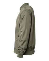 Independent Trading Co. EXP52BMR Lightweight Bomber Jacket #color_Army