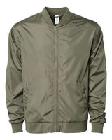Independent Trading Co. EXP52BMR Lightweight Bomber Jacket #color_Army