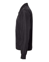 Independent Trading Co. EXP52BMR Lightweight Bomber Jacket #color_Black