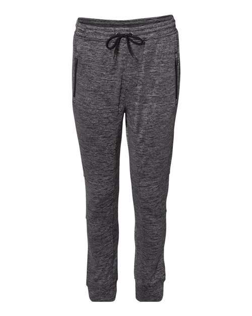Burnside BU8801 Men's Go Anywhere Performance Jogger Pant #color_HTHR CHARCOAL