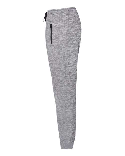 Burnside BU8801 Men's Go Anywhere Performance Jogger Pant #color_HEATHER GREY
