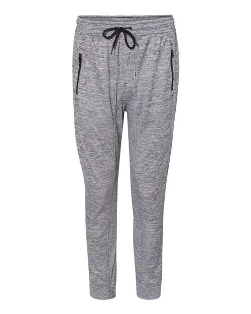 Burnside BU8801 Men's Go Anywhere Performance Jogger Pant #color_HEATHER GREY