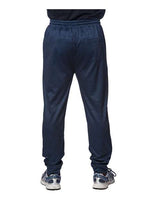 Burnside BU8801 Men's Go Anywhere Performance Jogger Pant #color_HEATHER NAVY