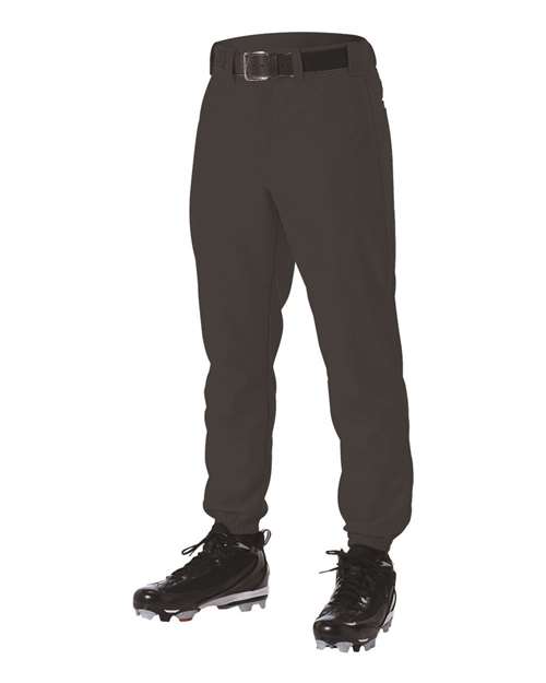 Alleson Athletic 605P Baseball Pants #color_Black