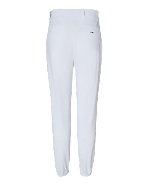 Alleson Athletic 605P Baseball Pants #color_White
