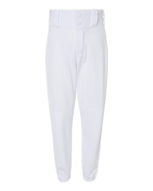 Alleson Athletic 605PY Youth Baseball Pants #color_White