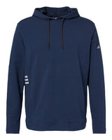 Adidas A450 Lightweight Hooded Sweatshirt #color_Collegiate Navy