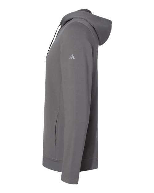 Adidas A450 Lightweight Hooded Sweatshirt #color_Grey Five