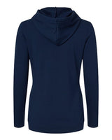 Adidas A451 Women's Lightweight Hooded Sweatshirt #color_Collegiate Navy