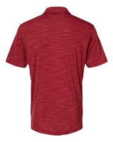 Adidas A402 Mélange Polo #color_Collegiate Burgundy Melange