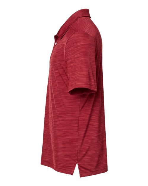 Adidas A402 Mélange Polo #color_Collegiate Burgundy Melange