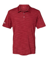 Adidas A402 Mélange Polo #color_Collegiate Burgundy Melange
