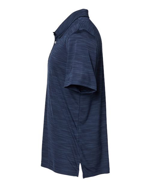 Adidas A402 Mélange Polo #color_Collegiate Navy Melange