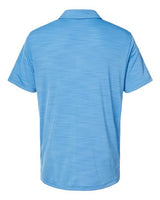 Adidas A402 Mélange Polo #color_Lucky Blue Melange