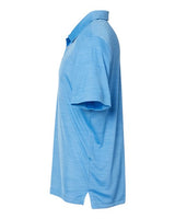 Adidas A402 Mélange Polo #color_Lucky Blue Melange
