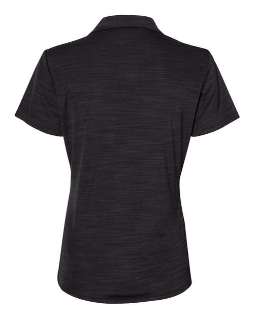 Adidas A403 Women's Mélange Polo #color_Black Melange