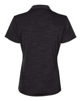 Adidas A403 Women's Mélange Polo #color_Black Melange
