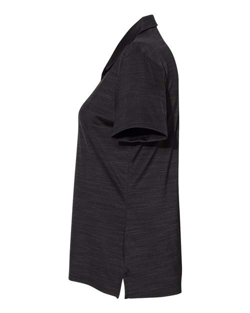 Adidas A403 Women's Mélange Polo #color_Black Melange