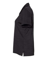Adidas A403 Women's Mélange Polo #color_Black Melange