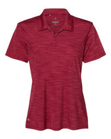 Adidas A403 Women's Mélange Polo #color_Collegiate Burgundy Melange