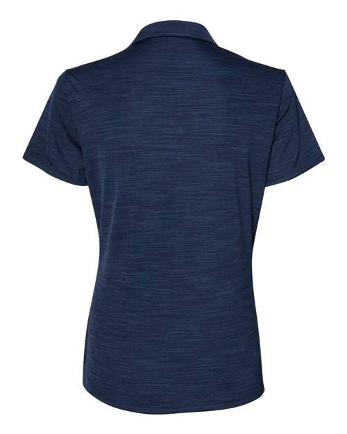 Adidas A403 Women's Mélange Polo #color_Collegiate Navy Melange