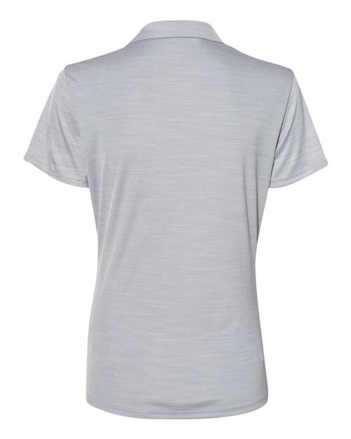 Adidas A403 Women's Mélange Polo #color_Mid Grey Melange