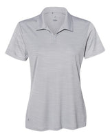 Adidas A403 Women's Mélange Polo #color_Mid Grey Melange