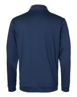 Adidas A295 Performance Textured Quarter-Zip Pullover #color_Collegiate Navy
