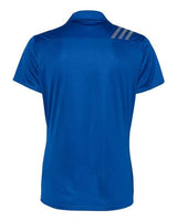 Adidas A325 Women's 3-Stripes Shoulder Polo #color_Collegiate Royal/ Grey Three