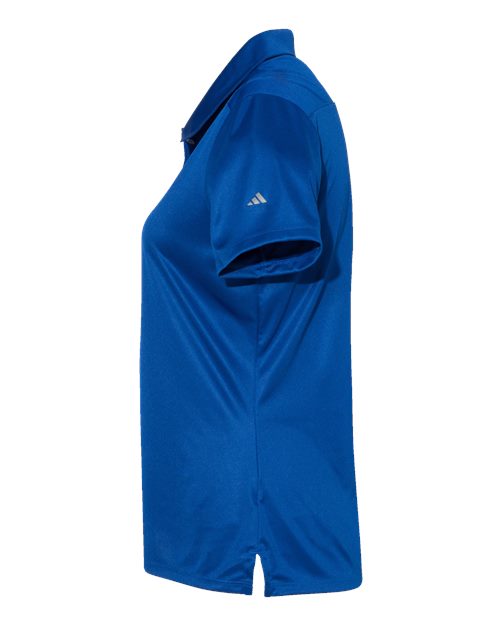 Adidas A325 Women's 3-Stripes Shoulder Polo #color_Collegiate Royal/ Grey Three