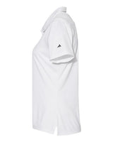 Adidas A325 Women's 3-Stripes Shoulder Polo #color_White/ Black