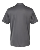 Adidas A324 3-Stripes Chest Polo #color_Grey Five/ Black