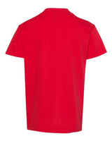 Hanes 5480 Youth Comfortsoft Cotton T-Shirt #color_ATHLETIC RED