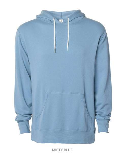 Independent Trading Co. AFX90UN Lightweight Hooded Sweatshirt #color_Misty Blue